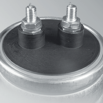 E62.L13-104G10, 100uF, 65x135mm Heavy Duty AC Film Power Capacitor w/Stud -40 to 85 °C 200,000 hrs, 500VAC/840VDC