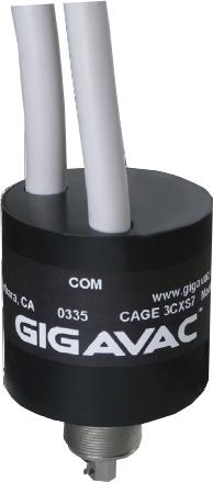 G61A741, HV Relay, 30kVDC, 10A, SPST-NO, 26.5VDC Coil, 1,000,000 Cycles, 40kV Isolation-High Voltage Relay-Gigavac-Fastron Electronics Store