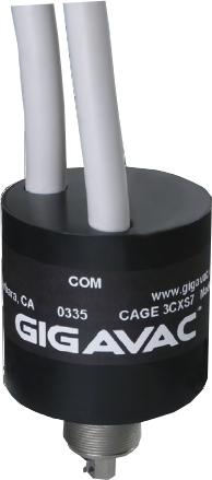 G64C741, HV Relay, 50kVDC, 10A, SPDT Form C, 26.5VDC Coil, 1,000,000 Cycles, 55kV Isolation-High Voltage Relay-Gigavac-Fastron Electronics Store