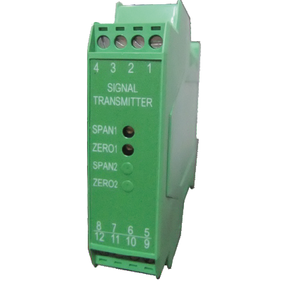 GT-DVO(5-15V)D-1, DC Voltage Transducer, 5-15VDC input, 22-60VAC/DC aux, 4-20mA output