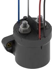 GV122BAX, Contactor SPST-NO, 200+ AMP, 12-100VDC, 12VDC Coil, 38cm Flying leads, IP67, SIDE MOUNTING-DC Contactor-Gigavac-Fastron Electronics Store