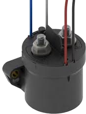 GV142CAX, Contactor SPST-NO, 400+ AMP, 12-100VDC, 24VDC Coil, 38cm Flying leads, IP67, SIDE MOUNTING-DC Contactor-Gigavac-Fastron Electronics Store