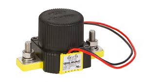 GX11JBB, Contactor SPST-NO, 150+ AMP, 12-800VDC, 120VDC Coil, 61cm Flying leads, SPST-NO Auxiliary Contact, IP67, IP69K