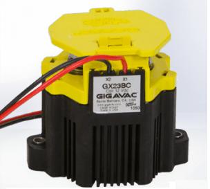 GX26BAB, Contactor SPST-NO, 600+ AMP, 12-800VDC, 12VDC Coil, 38cm Flying leads, SPST-NO Auxiliary Contact, IP67, IP69K-DC Contactor-Gigavac-Fastron Electronics Store