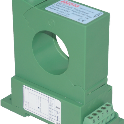H-10-2-24, Split Core Hall Effect DC Current Transducer, 0-10 Amp DC, 4-20mA unipolar output, 31mm aperture, 24VDC supply