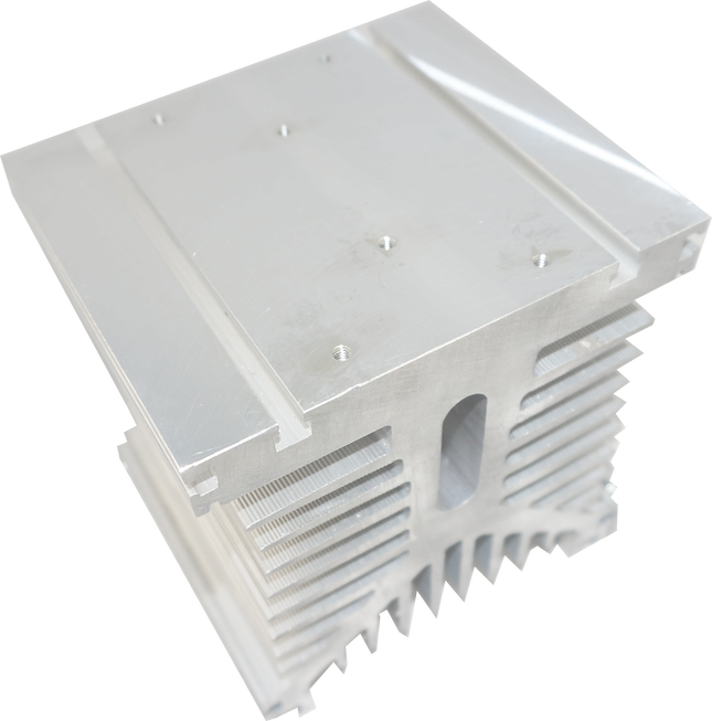 H31/110M-FCR, Heatsink 110mm, Milled, Drilled and Tapped for FCR Series 3 Phase Phase Control Module, 0.5°C/Watt