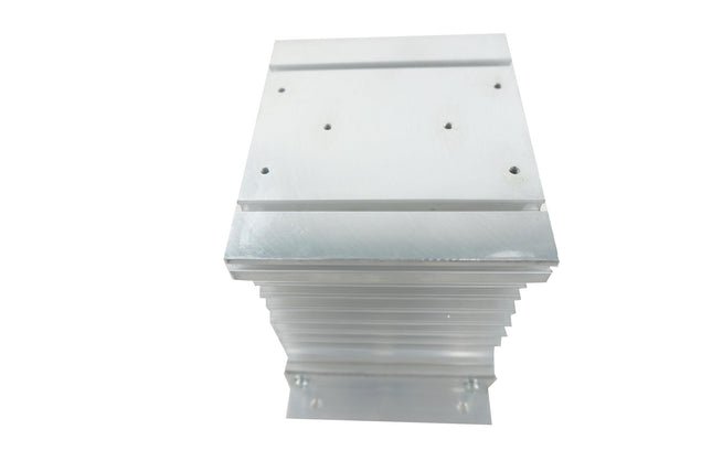 H31/110M-B, H31 110mm long with Drilled Holes for SSR and Mounting Brackets (for Single or 3 Phase SSR), 0.5°C/Watt