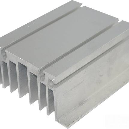 H71 Heatsink, Full Length or cut to order Raw or Milled finish 1.76 Deg /W @ 100mm-Heatsink-Fastron Electronics-Fastron Electronics Store