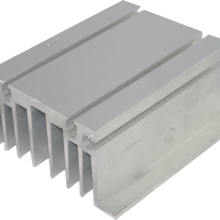 H71/110M, Heatsink for Single or Three Phase Solid State Relay, 3 x 13Amp or 1 x 35 Amp @ 50 Deg C