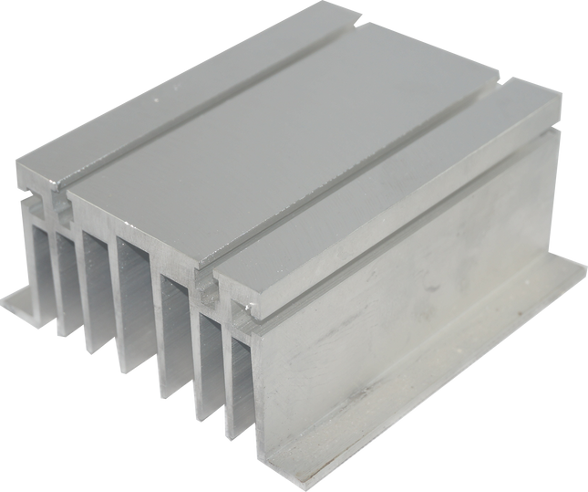 H71/110M, Heatsink for Single or Three Phase Solid State Relay, 3 x 13Amp or 1 x 35 Amp @ 50 Deg C