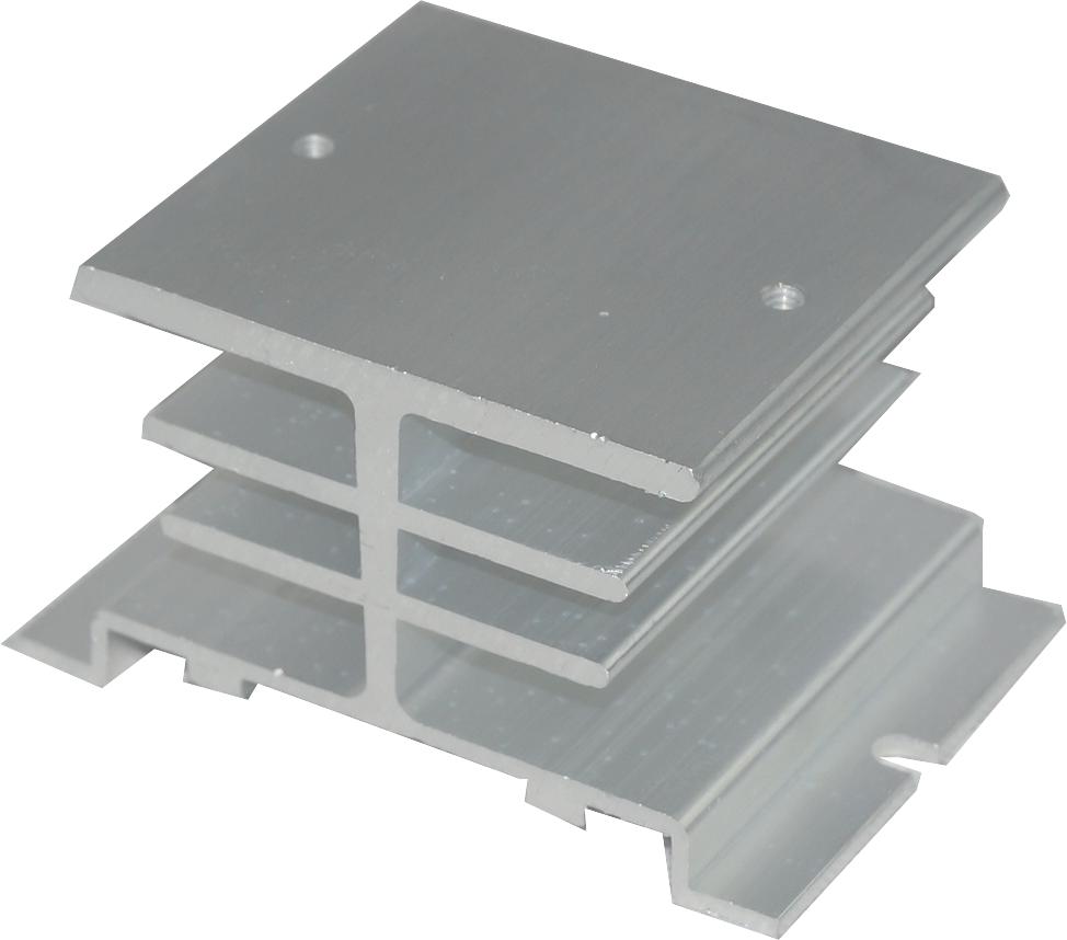 HS211A, Panel Mount Heat Sink, 2.7 Deg C per Watt (Heatsink Only)-Panel Mount Heatsink for SSR-Fastron Electronics-Fastron Electronics Store