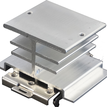 HS211A-DR + RS1API420MA280025R, Single Phase Proportional Phase Controller with Heatsink, 4-20mA Input, 240V, 25 Amps, Panel Mount