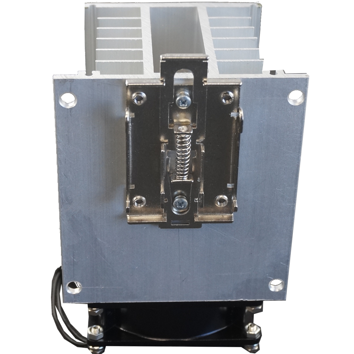 FTH6053ZA4 + HS212DR-F, Solid State Relay, and Heatsink Assembly, 3 Phase 90-280VAC Control, 36 Amp per phase @ 40 Deg C, 48-530VAC Load, LED Status Indicator, with IP20 Cover