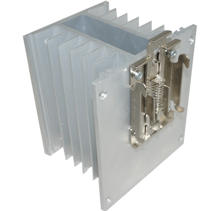 HS212DR, Heatsink 110mm, Milled, Drilled and Tapped for 3 Phase & Single Phase SSR, 1°C/W
