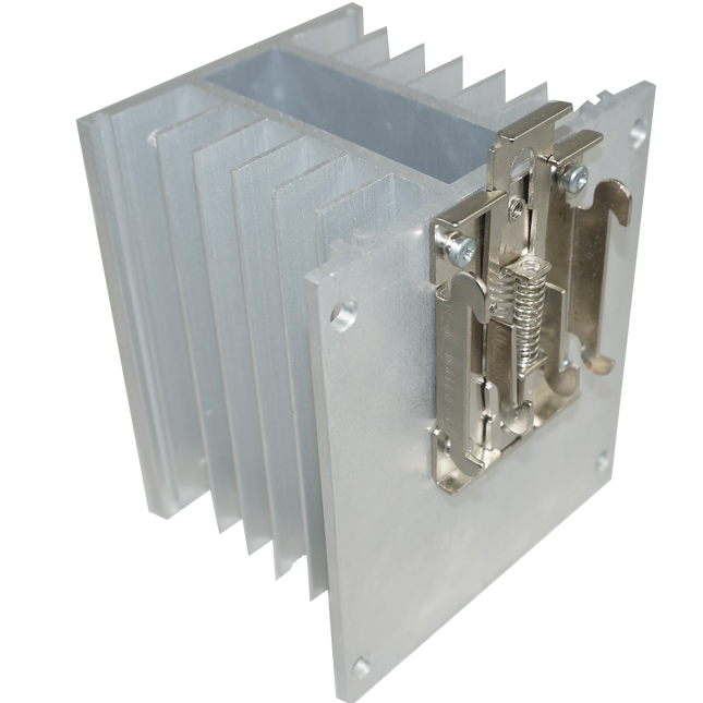 HS212DR, Heatsink 110mm, Milled, Drilled and Tapped for 3 Phase & Single Phase SSR, 1°C/W