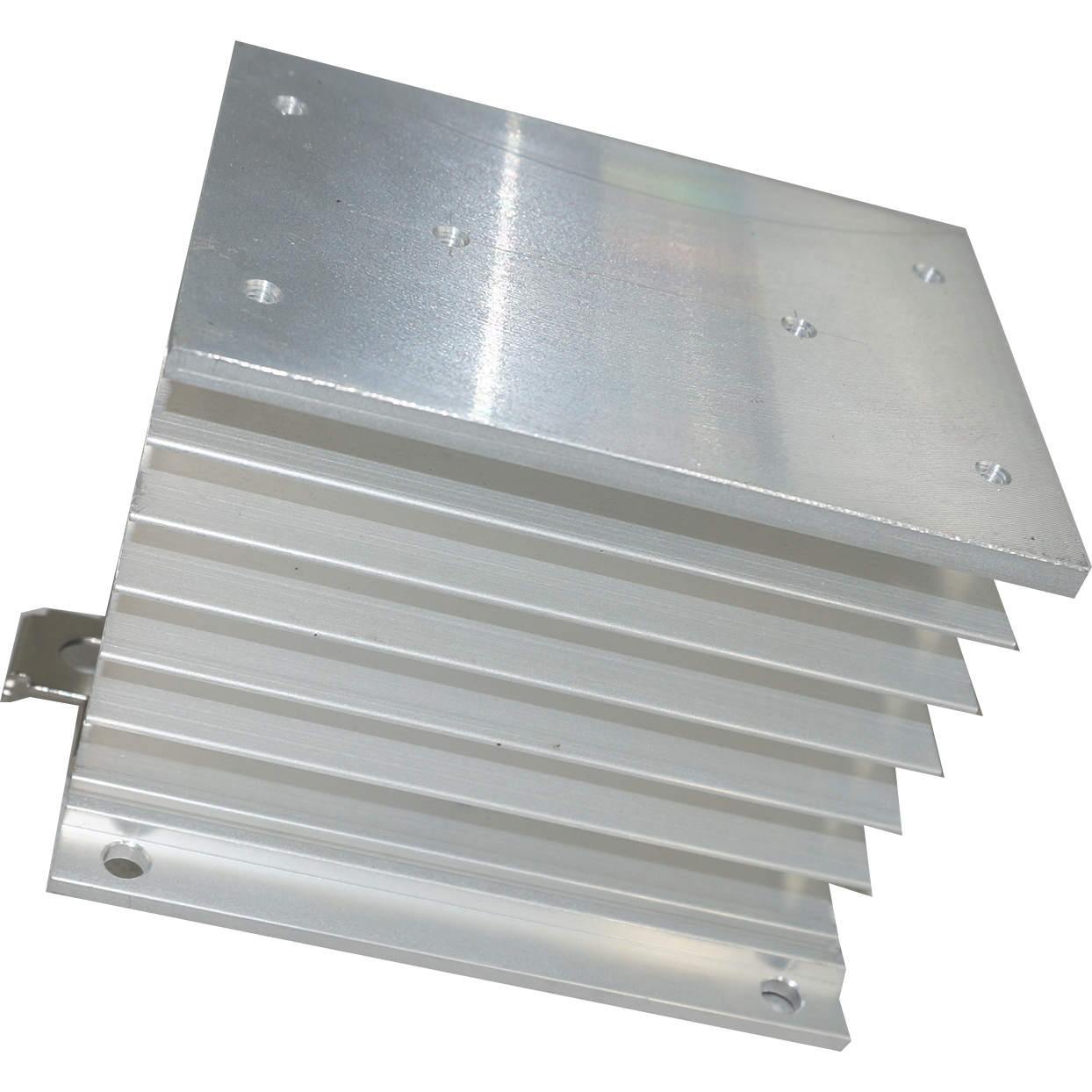 HS212DR, Heatsink 110mm, Milled, Drilled and Tapped for 3 Phase SSR, 1°C/W