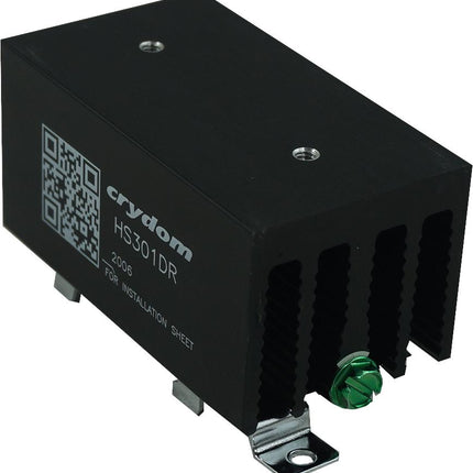 HS301DR, DIN Rail Mount Heat Sink, L:97mm x W:50mm x D:40mm, 3°C/W