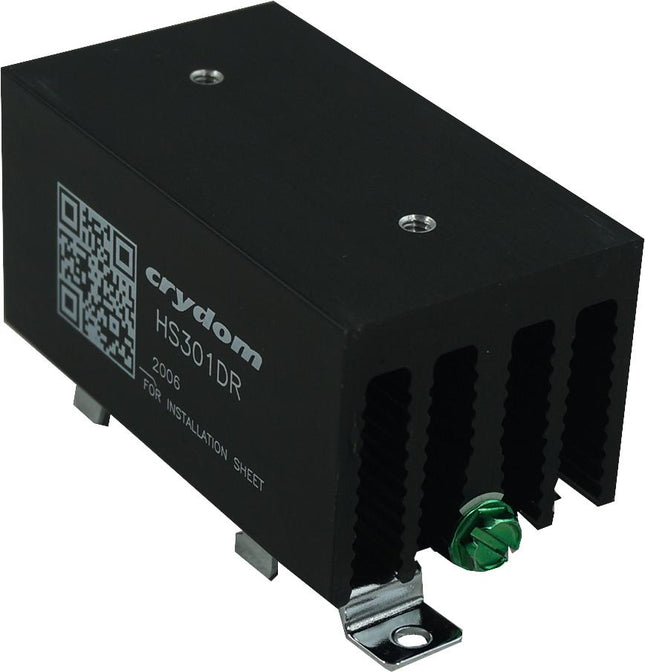HS301DR, DIN Rail Mount Heat Sink, L:97mm x W:50mm x D:40mm, 3°C/W