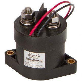 GV121CAX, Contactor SPST-NO, 200+ AMP, 12-100VDC, 24VDC Coil, 38cm Flying leads, IP67