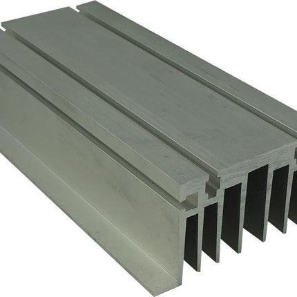 H71 Heatsink, Full Length or cut to order Raw or Milled finish 1.76 Deg /W @ 100mm