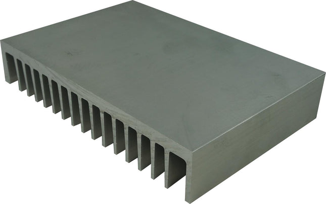 HX38 Heatsink, 41.5 x 225mm, Full Lengths or cut to order Milled or Raw Finish