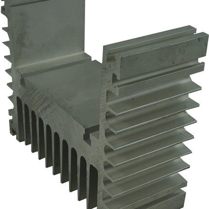 H6 Heatsink, Full Lengths or cut to order Milled or Raw Finish