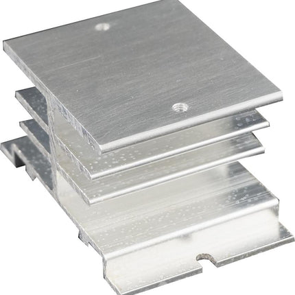 HS211B, Panel Mount Heat Sink, 2.7 Deg C per Watt (Heatsink Only), Suitable for FASTRON OR TRENT standard 44x57mm SSR Only EXCLUDES T(RENT FDH5048ZD3-2H