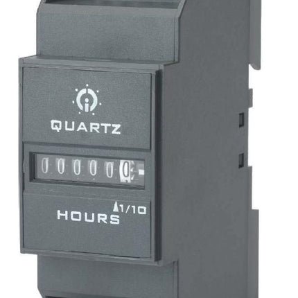 30A6B1, Hours Run Meter 90-264VAC/270-460VAC, Din Rail Mount