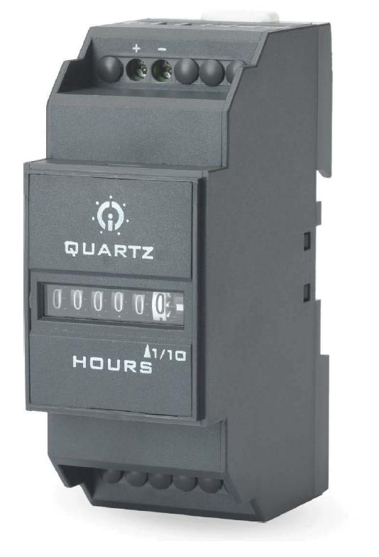 30D1B1, Hours Run Meter 10-80VDC, Din Rail Mount