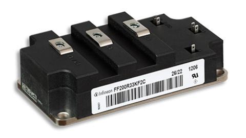 DD200S33K2C, Fast Dual Series Diode Module, 200 Amp, 3300V, 73mm Package-Dual Diode Module-Infineon Technologies-Fastron Electronics Store