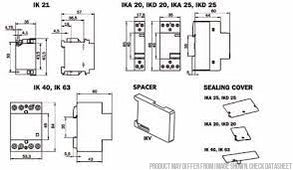 IKV, Ventilation Spacer for Modular Contactors