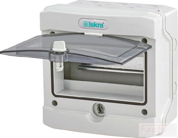 INO-36 IP65, 36 Module Compact Distribution Boards, Surface Mounted IP65, 15 x PE and 15 x N Conductor Terminals-Enclosures-Iskra Doo-Fastron Electronics Store