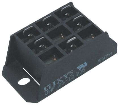 VHF28-16io5, Single Phase Half Controlled Rectifier Bridge, 32 Amp, 480VAC Line