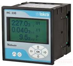 MC330 SEDMNAT 240/E230 2RO/RS485, Panel Mount kWh Meter, Class 1, 240VAC 61 Parameter (U, I, P, Q, S, PF, PA, f, ϴ, MD...), 4 Energy Counters,16Hz to 400Hz, 2 x Relay Outputs, RS485 Comms, 230V/240V Aux Supply-kWh Meter-Iskra Doo-Fastron Electronics Store