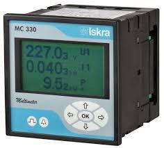 MC330 S 110V SUDNNP, Panel Mount Mutifunction Meter, Class 1, 110VAC 50/60Hz Measurement, Universal 20-300VDC, 48-265VAC Aux, RS485 Comms-kWh Meter-Iskra Doo-Fastron Electronics Store