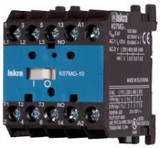 K08M-10-240VAC, AC Miniature Contactor 240/400/500/690V, with 240VAC Control Voltage, 4 Pole 4 x NO, Nominal Current = 15.5 Amps-Miniature AC Contactor-Iskra Doo-Fastron Electronics Store