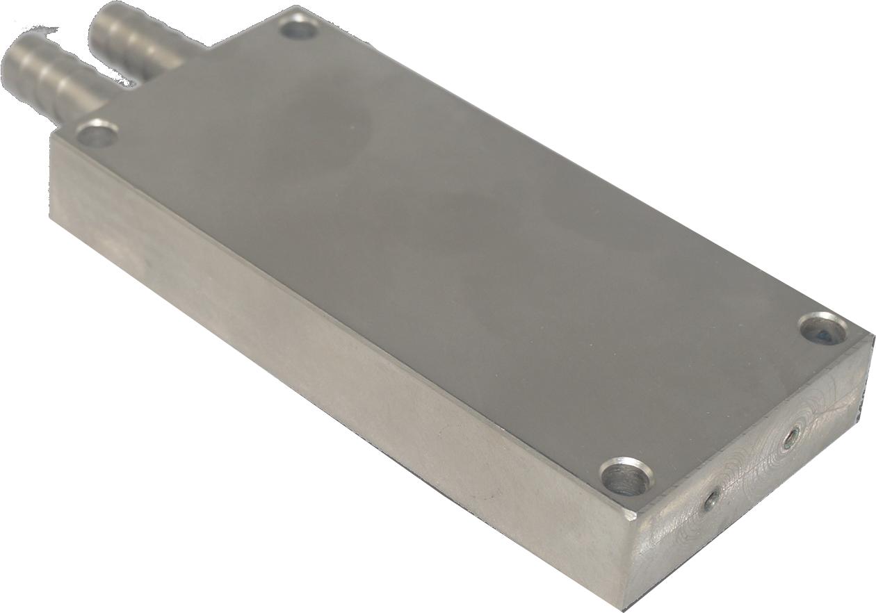 KW62B Water Cooler Block for Isolated Modules including IGBT & Diodes and SCR's Replacement to Semikron SKIW900/16-Water Cooler-Fastron Electronics-Fastron Electronics Store