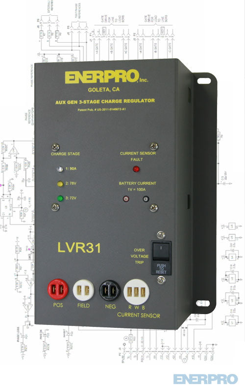 LVR-31 Kit, 3 Stage, Smart Battery Charger for Locomotive/Train 78/70VDC 90 Amp