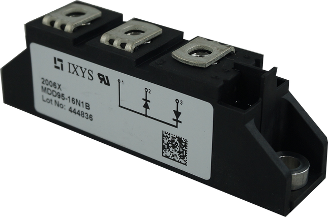 MCC95-16io1B, Dual Thyristor (SCR) Module, 95 Amp, 1600V