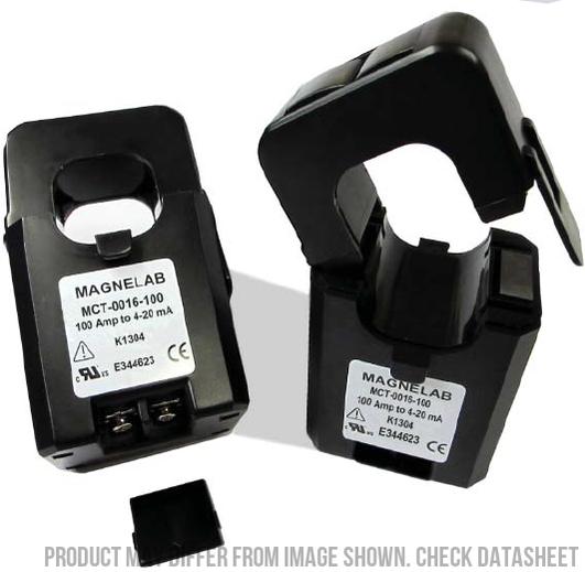 MCT-0016-020, 20 Amp, Loop Powered AC Current Transducer, Average RMS, 4-20mA Output, Accuracy +/-2% (Ripple)