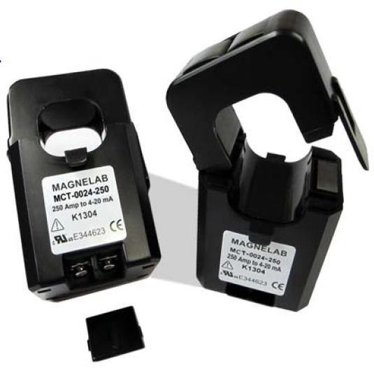 MCT-0024-250, 250 Amp, Loop Powered AC Current Transducer, Average RMS, 4-20mA Output, Accuracy +/-2% (Ripple)