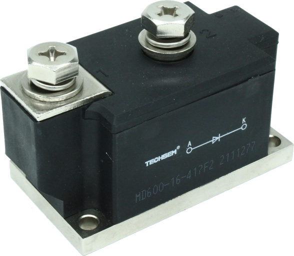 MT600-16-433F2 (Obsolete), Single Thyristor(SCR) Module, 600 Amp, 1600V, 50mm Base