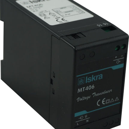 MT406-11, AC Voltage Transducer, Class 0.5, 57.7VAC 50/60Hz Measurement, Self Powered, 0-1mA output, Fixed zero and span