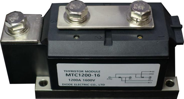 MTC1200-18, Dual Thyristor Module, 1200 Amp, 1800V-Dual Thyristor Module-Techsem-Fastron Electronics Store