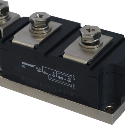 MTC330-16-415F3D, Dual Thyristor Module, 330 Amp, 1600V, 50mm package