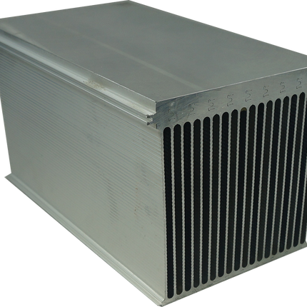 P6Y114/300FR, Heat Sink 117mm x 114mm Wide x 300mm Long Milled