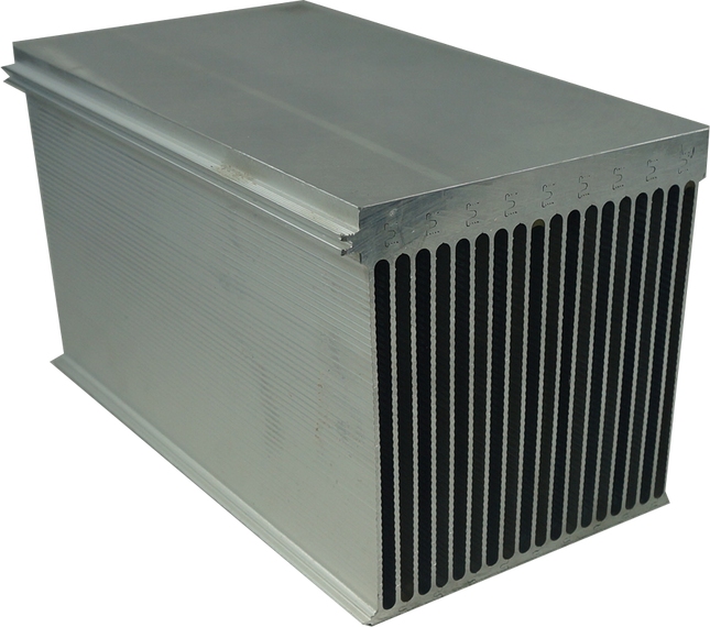 P6Y114/300FR, Heat Sink 117mm x 114mm Wide x 300mm Long Milled