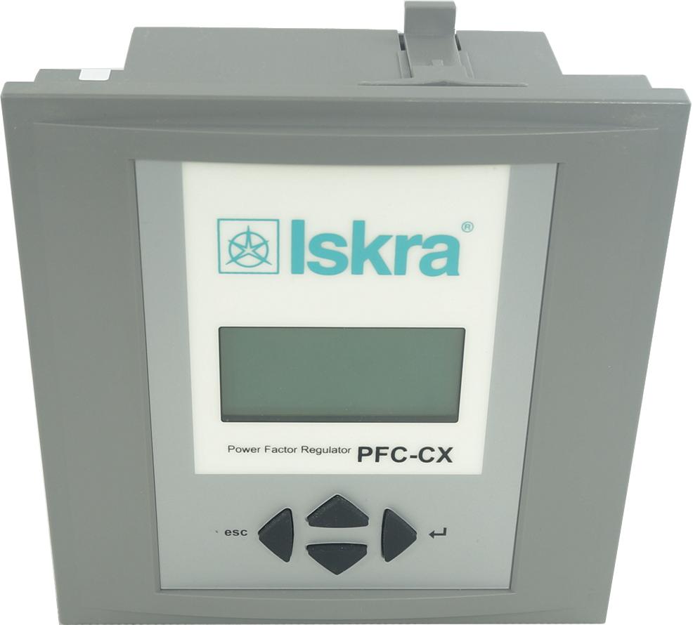 Iskra Doo PFC-CX-06R Power Factor Regulator (Beluk BLR-CX 06RL), 6 Step, 110-480V 50/60HZ
