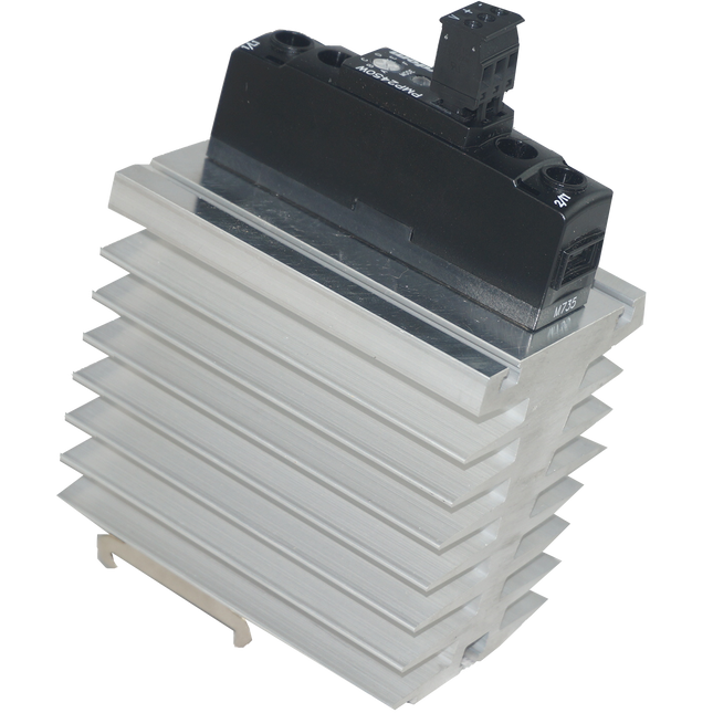 GFIN/70M-DR + PMP2425W DIN Mount, Proportional Controller, 25 Amp @ 40 Deg C, Selection for Burst/Phase Angle, 4-20mA, 0-10V, 0-5V Input, Din Rail Mount