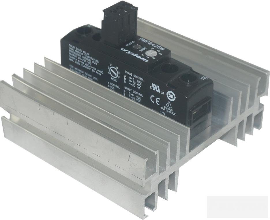 H5/100R + PMP2425W, Proportional Controller, 25 Amp @ 40 Deg C, Selection for Burst/Phase Angle, 4-20mA, 0-10V, 0-5V Input, Panel Mount-Solid State Relay Single Phase Angle Power Controller AC Load-Fastron Electronics-Fastron Electronics Store
